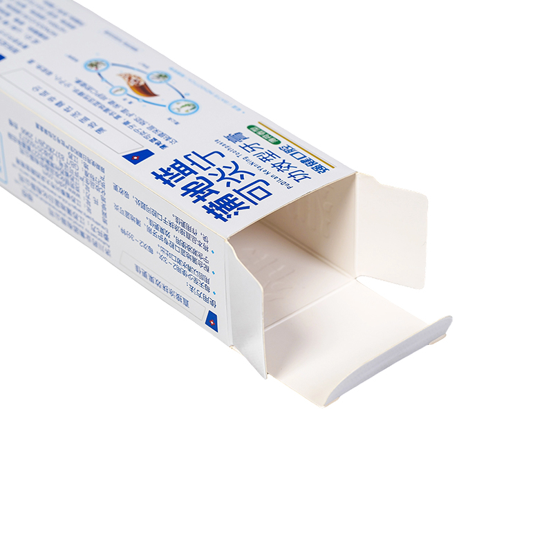 350g Cárta Bán Priontáil UV Riachtanais Laethúla Pacáistiú Páipéir, Bosca Pacáistithe Taos fiacla